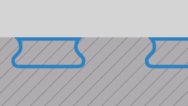 Skriti puzzle spoj z zaokroženim posnetjem