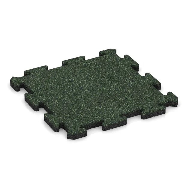 Gehwegplatte von WARCO im Farbdesign Angleška trava mit den Abmessungen 500 x 500 x 30 mm. Produktfoto von Artikel 2658 in der Aufsicht von schräg vorne.
