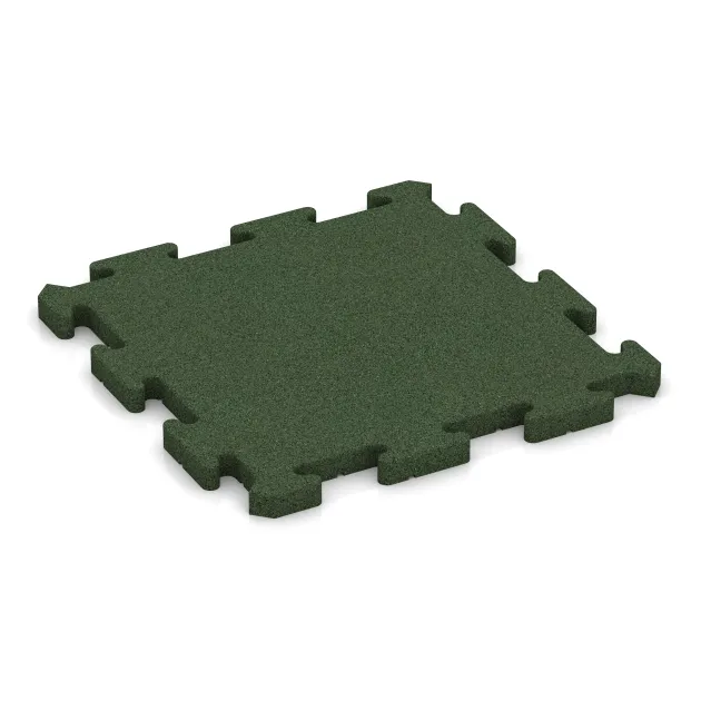 Gehwegplatte von WARCO im Farbdesign Travna zelena mit den Abmessungen 500 x 500 x 30 mm. Produktfoto von Artikel 2793 in der Aufsicht von schräg vorne.
