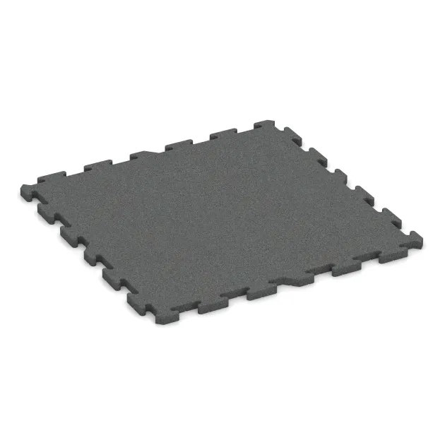 Spiel-Bodenbelag von WARCO im Farbdesign Lupkovosiva mit den Abmessungen 1000 x 1000 x 30 mm. Produktfoto von Artikel 3327 in der Aufsicht von schräg vorne.