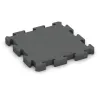 Fitnes zaščitna podlaga von WARCO im Farbdesign Lupkovosiva mit den Abmessungen 500 x 500 x 50 mm. Produktfoto von Artikel 3165 in der Aufsicht von schräg vorne.