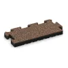 Robna plošča von WARCO im Farbdesign Losa in Koren mit den Abmessungen 500 x 235 x 40 mm. Produktfoto von Artikel 4946 in der Aufsicht von schräg vorne.