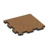 Kotna plošča von WARCO im Farbdesign Terra Cotta mit den Abmessungen 485 x 485 x 30 mm. Produktfoto von Artikel 5031 in der Aufsicht von schräg vorne.