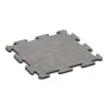 Športna talna obloga za pse HD von WARCO im Farbdesign Sivi melange mit den Abmessungen 500 x 500 x 18 mm. Produktfoto von Artikel 4593 in der Aufsicht von schräg vorne.