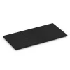 Stallplatte von WARCO im Farbdesign Antracit mit den Abmessungen 100 x 50 x 3 cm. Produktfoto von Artikel 6644 in der Aufsicht von schräg vorne.