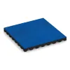 Varnostna gumijasta plošča za otroška igrišča 4,5 cm - EN 1177 ≤ 135 cm von WARCO im Farbdesign Chagall modra mit den Abmessungen 500 x 500 x 45 mm. Produktfoto von Artikel 5530 in der Aufsicht von schräg vorne.