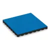 Varnostna gumijasta plošča za otroška igrišča 4,5 cm - EN 1177 ≤ 135 cm von WARCO im Farbdesign Nebe modra mit den Abmessungen 500 x 500 x 45 mm. Produktfoto von Artikel 5532 in der Aufsicht von schräg vorne.