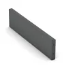 Gummi-Randstein (Tiefbord) von WARCO im Farbdesign Lupkovosiva mit den Abmessungen 1000 x 50 x 250 mm. Produktfoto von Artikel 2595 in der Aufsicht von schräg vorne.