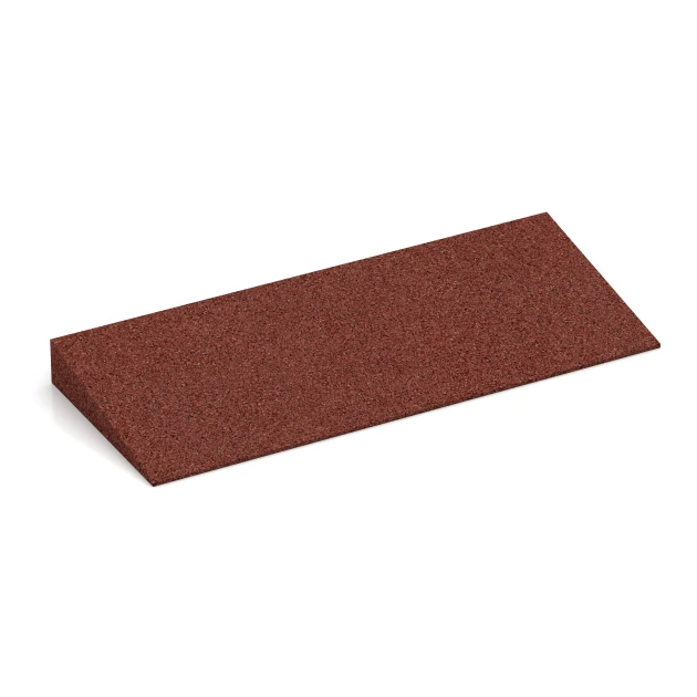 Klančina za prag 75 cm von WARCO im Farbdesign Opečno rdeča mit den Abmessungen 50 x 20 cm | 8 < 43 mm. Produktfoto von Artikel 2243 in der Aufsicht von schräg vorne.