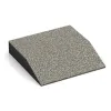 Rand-Platte (eine Seite abgeschrägt) von WARCO im Farbdesign Svetli granit mit den Abmessungen 500 x 500 x 100 mm. Produktfoto von Artikel 3813 in der Aufsicht von schräg vorne.