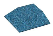 Eck-Platte (zwei Seiten abgeschrägt)