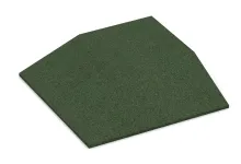 Eck-Platte (zwei Seiten abgeschrägt)