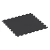 Fitnes talna obloga Kompakt von WARCO im Farbdesign Matna antracitna mit den Abmessungen 970 x 970 x 8 mm | 0,94 m. Produktfoto von Artikel 1064 in der Aufsicht von schräg vorne.