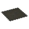 Fitnes talna obloga Kompakt von WARCO im Farbdesign Lehko rumeno posipana mit den Abmessungen 970 x 970 x 8 mm | 0,94 m. Produktfoto von Artikel 1063 in der Aufsicht von schräg vorne.