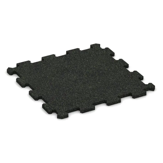 Stopniščna ploščica von WARCO im Farbdesign Lekko zeleni posipani mit den Abmessungen 485 x 485 x 16 mm | 0,235 m². Produktfoto von Artikel 0981 in der Aufsicht von schräg vorne.