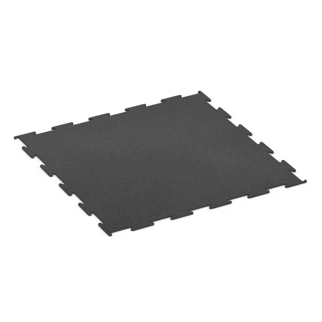 Talna obloga za fitnes Kompakt von WARCO im Farbdesign Antracit mit den Abmessungen 100 x 100 x 0,8 cm | 1,00 m². Produktfoto von Artikel 6449 in der Aufsicht von schräg vorne.