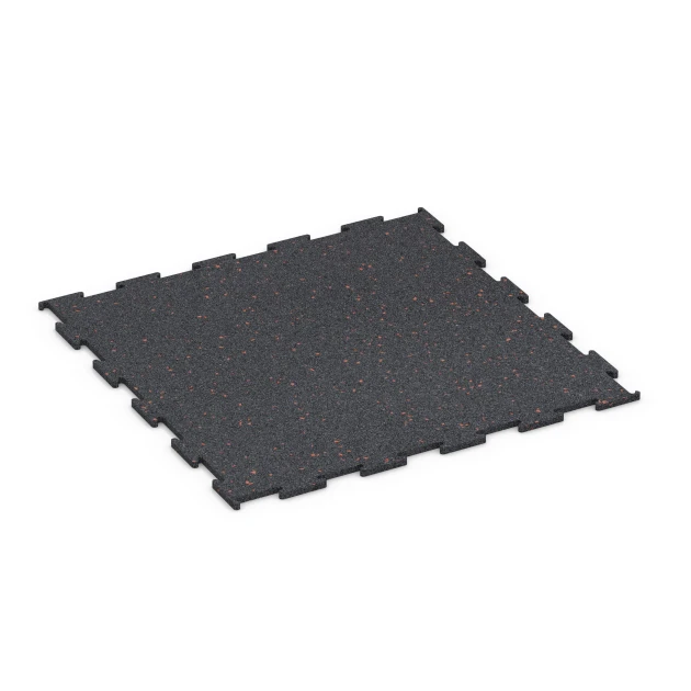 Fitnes talna obloga Kompakt von WARCO im Farbdesign Rahlo rdeče posuto mit den Abmessungen 50 × 50 × 0,8 cm. Produktfoto von Artikel 6456 in der Aufsicht von schräg vorne.