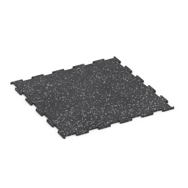 Fitnes talna obloga Kompakt von WARCO im Farbdesign Rahlo sivo posuto mit den Abmessungen 50 × 50 × 0,8 cm. Produktfoto von Artikel 6458 in der Aufsicht von schräg vorne.