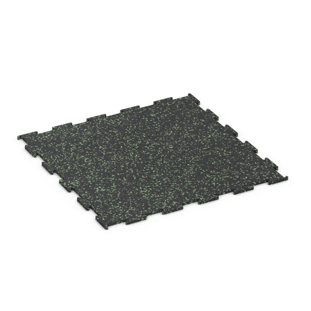 Fitnes talna obloga Kompakt von WARCO im Farbdesign Lekko zeleni posipani mit den Abmessungen 50 × 50 × 0,8 cm. Produktfoto von Artikel 6459 in der Aufsicht von schräg vorne.