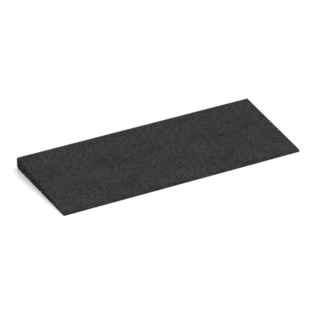 Klančina za prag 75 cm von WARCO im Farbdesign Antracit mit den Abmessungen 75 x 30 cm | 8 < 35 mm. Produktfoto von Artikel 2388 in der Aufsicht von schräg vorne.
