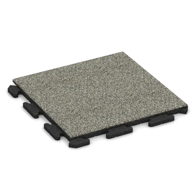 Tlakovci Classic von WARCO im Farbdesign Svetli granit mit den Abmessungen 500 x 500 x 30 mm. Produktfoto von Artikel 1166 in der Aufsicht von schräg vorne.