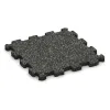 Treppenbelag von WARCO im Farbdesign Temno sivi granit mit den Abmessungen 306 x 306 x 20 mm. Produktfoto von Artikel 5422 in der Aufsicht von schräg vorne.