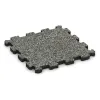 Treppenbelag von WARCO im Farbdesign Siv granit mit den Abmessungen 306 x 306 x 20 mm. Produktfoto von Artikel 5423 in der Aufsicht von schräg vorne.