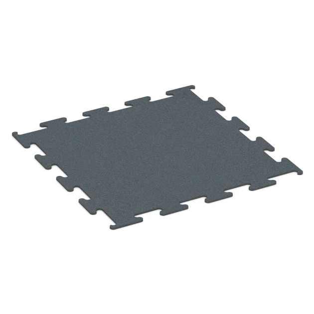 Fitness Performance Elite gumijasta talna obloga za fitnes von WARCO im Farbdesign Praprotno zelena mit den Abmessungen 100 x 100 x 1 cm | 1,00 m². Produktfoto von Artikel 6157 in der Aufsicht von schräg vorne.