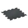 Fitnes podlaga Fitness Performance Elite von WARCO im Farbdesign Rahlo Modro Posuto mit den Abmessungen 1000 x 1000 x 10 mm. Produktfoto von Artikel 3754 in der Aufsicht von schräg vorne.