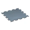 Fitness Performance Elite gumijasta talna obloga za fitnes von WARCO im Farbdesign Patinirano srebro mit den Abmessungen 100 x 100 x 1,5 cm | 1,00 m². Produktfoto von Artikel 6160 in der Aufsicht von schräg vorne.