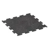 Fitnes podlaga Fitness Performance Elite von WARCO im Farbdesign Rahlo sivo posuto mit den Abmessungen 1000 x 1000 x 15 mm. Produktfoto von Artikel 3777 in der Aufsicht von schräg vorne.