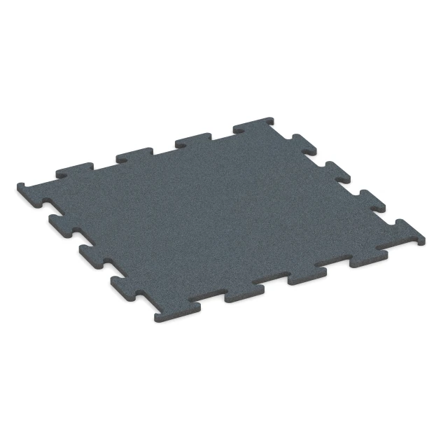Fitness Performance Elite gumijasta talna obloga za fitnes von WARCO im Farbdesign Praprotno zelena mit den Abmessungen 100 x 100 x 2 cm | 1,00 m². Produktfoto von Artikel 6161 in der Aufsicht von schräg vorne.