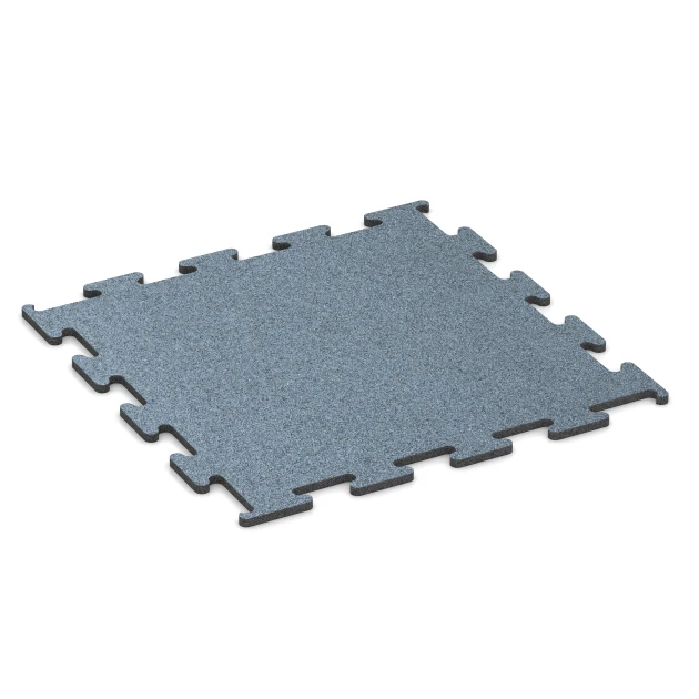 Fitness Performance Elite talna obloga za vadbo von WARCO im Farbdesign Patinirano srebro mit den Abmessungen 50 x 50 x 1 cm | 0,25 m². Produktfoto von Artikel 6164 in der Aufsicht von schräg vorne.