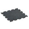 Fitness Performance Elite gumijasta talna obloga za fitnes von WARCO im Farbdesign Rahlo modro posuta mit den Abmessungen 50 x 50 x 1,5 cm | 0,25 m². Produktfoto von Artikel 3770 in der Aufsicht von schräg vorne.