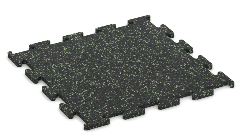 Lekko zeleni posipani