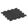 Fitnes podlaga Fitness Performance Elite von WARCO im Farbdesign Lehko rumeno posipana mit den Abmessungen 500 x 500 x 15 mm. Produktfoto von Artikel 3768 in der Aufsicht von schräg vorne.