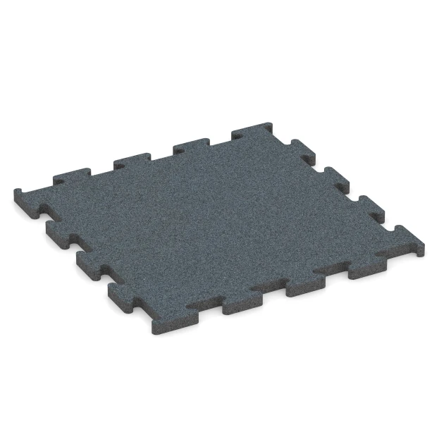 Fitness Performance Elite gumijasta talna obloga za fitnes von WARCO im Farbdesign Praprotno zelena mit den Abmessungen 50 x 50 x 2 cm | 0,25 m². Produktfoto von Artikel 6167 in der Aufsicht von schräg vorne.