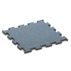 Fitness Performance Elite gumijasta talna obloga za fitnes von WARCO im Farbdesign Patinirano srebro mit den Abmessungen 50 x 50 x 2 cm | 0,25 m². Produktfoto von Artikel 6168 in der Aufsicht von schräg vorne.