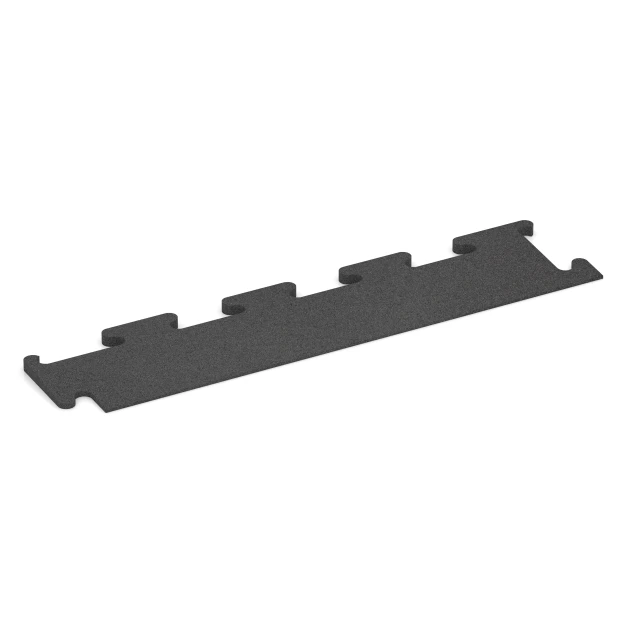 Robna rampa Fitness Performance Elite von WARCO im Farbdesign Antracit mit den Abmessungen 100 x 20 cm | 5 < 20 mm. Produktfoto von Artikel 6594 in der Aufsicht von schräg vorne.