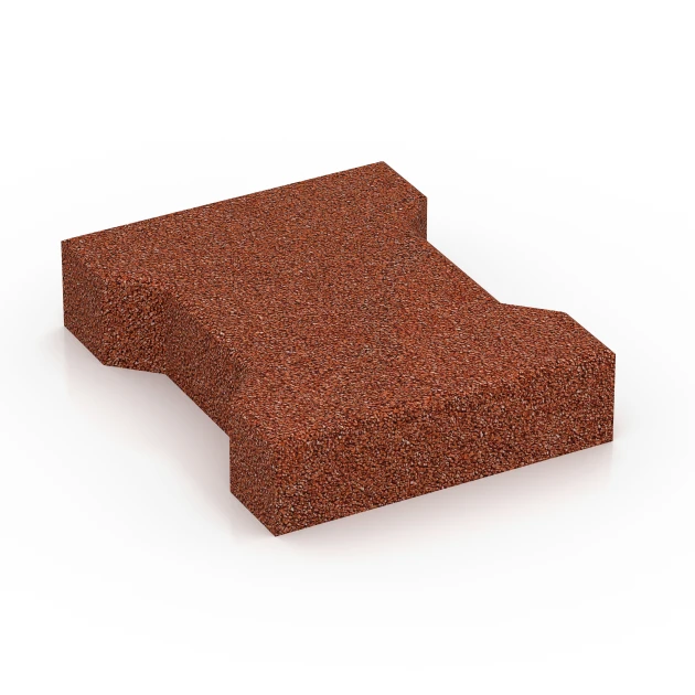 Tlakovec von WARCO im Farbdesign Opečno rdeča mit den Abmessungen 20 x 16,5 x 4,5 cm | 0,0278 m². Produktfoto von Artikel 7069 in der Aufsicht von schräg vorne.
