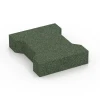Tlakovec von WARCO im Farbdesign Travnato zelena mit den Abmessungen 20 x 16,5 x 4,5 cm | 0,0278 m². Produktfoto von Artikel 7070 in der Aufsicht von schräg vorne.