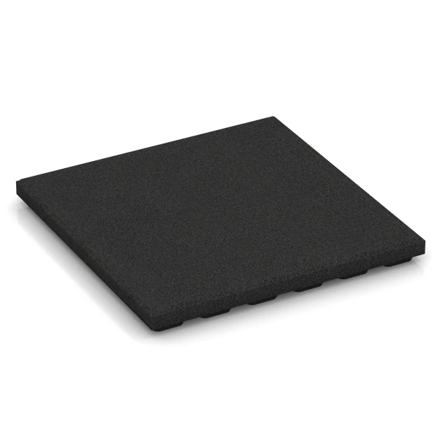 Terasna plošča Classic von WARCO im Farbdesign Antracit mit den Abmessungen 50 x 50 x 4 cm | 0,25 m². Produktfoto von Artikel 6372 in der Aufsicht von schräg vorne.