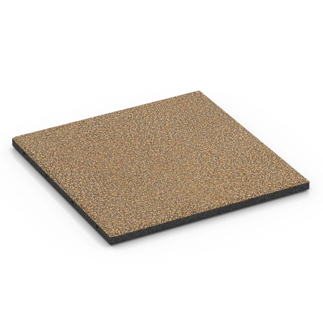 Terasna plošča Classic von WARCO im Farbdesign Ratan mit den Abmessungen 50 x 50 x 3 cm | 0,25 m². Produktfoto von Artikel 6362 in der Aufsicht von schräg vorne.