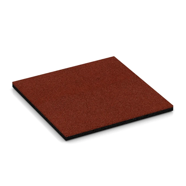 Podloga za pasji izpust von WARCO im Farbdesign Opečno rdeča mit den Abmessungen 50 x 50 x 3 cm | 0,25 m². Produktfoto von Artikel 7081 in der Aufsicht von schräg vorne.
