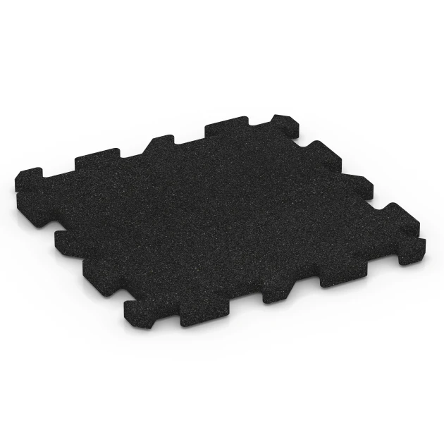 Plošče za športna igrišča von WARCO im Farbdesign Antracit mit den Abmessungen 50 x 50 x 3 cm | 0,25 m². Produktfoto von Artikel 6987 in der Aufsicht von schräg vorne.