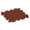 Gumijaste plošče za fitnes von WARCO im Farbdesign Opečno rdeča mit den Abmessungen 50 x 50 x 2 cm | 0,25 m². Produktfoto von Artikel 6984 in der Aufsicht von schräg vorne.
