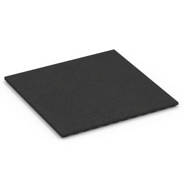 Hlevska guma Komfort von WARCO im Farbdesign Antracit mit den Abmessungen 100 x 100 x 4 cm | 1,00 m². Produktfoto von Artikel 6383 in der Aufsicht von schräg vorne.