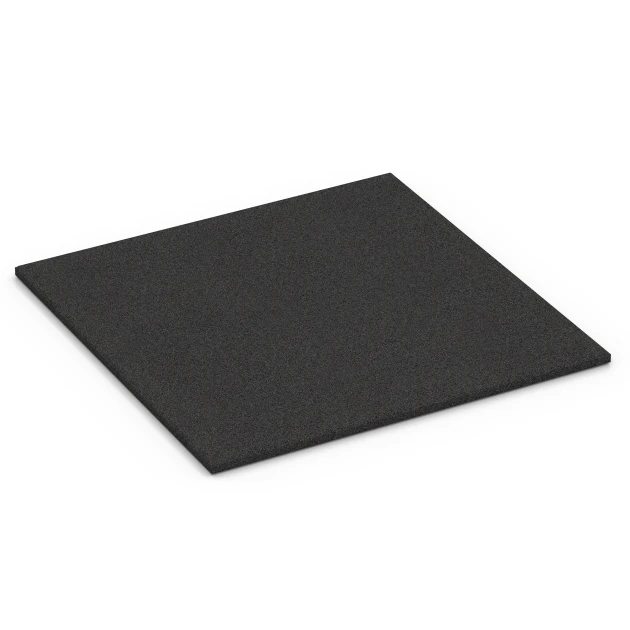 Hlevska guma von WARCO im Farbdesign Antracit mit den Abmessungen 100 x 100 x 3 cm | 1,00 m². Produktfoto von Artikel 6379 in der Aufsicht von schräg vorne.