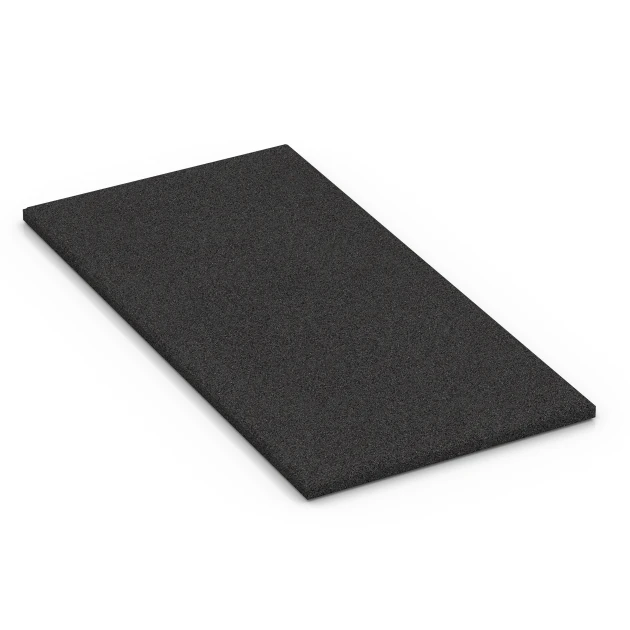 Hlevska guma von WARCO im Farbdesign Antracit mit den Abmessungen 100 x 50 x 3 cm | 0,50 m². Produktfoto von Artikel 6381 in der Aufsicht von schräg vorne.
