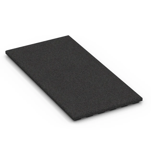 Hlevska guma Komfort von WARCO im Farbdesign Antracit mit den Abmessungen 100 x 50 x 4 cm | 0,50 m². Produktfoto von Artikel 6385 in der Aufsicht von schräg vorne.